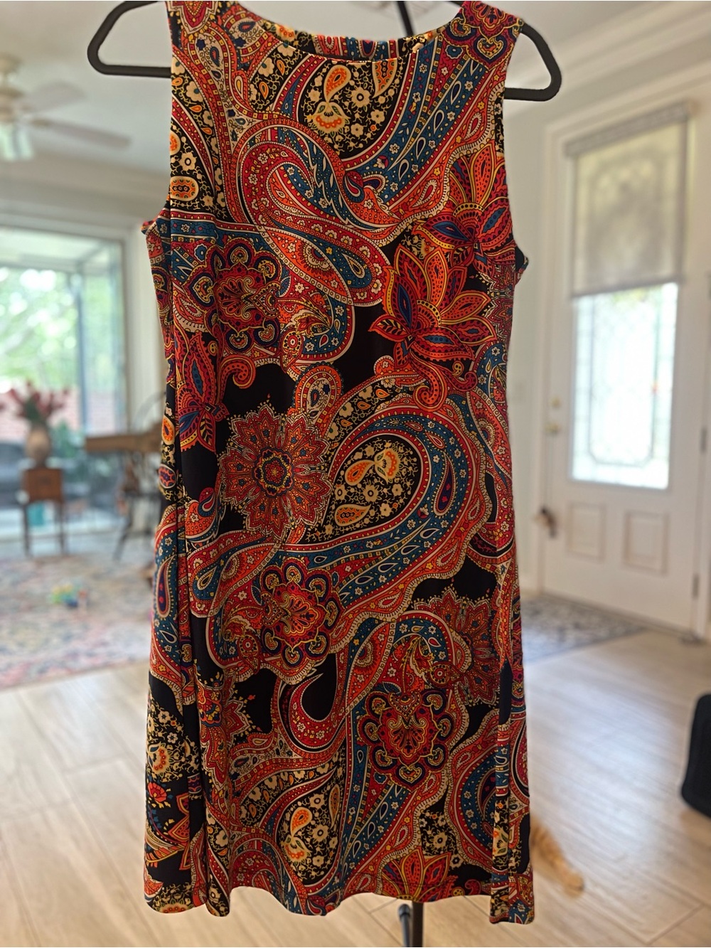 Tommy Hilfiger Multicolor Paisley Midi Dress